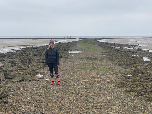 Blog about The Broomway guided walk with Thames estuary man