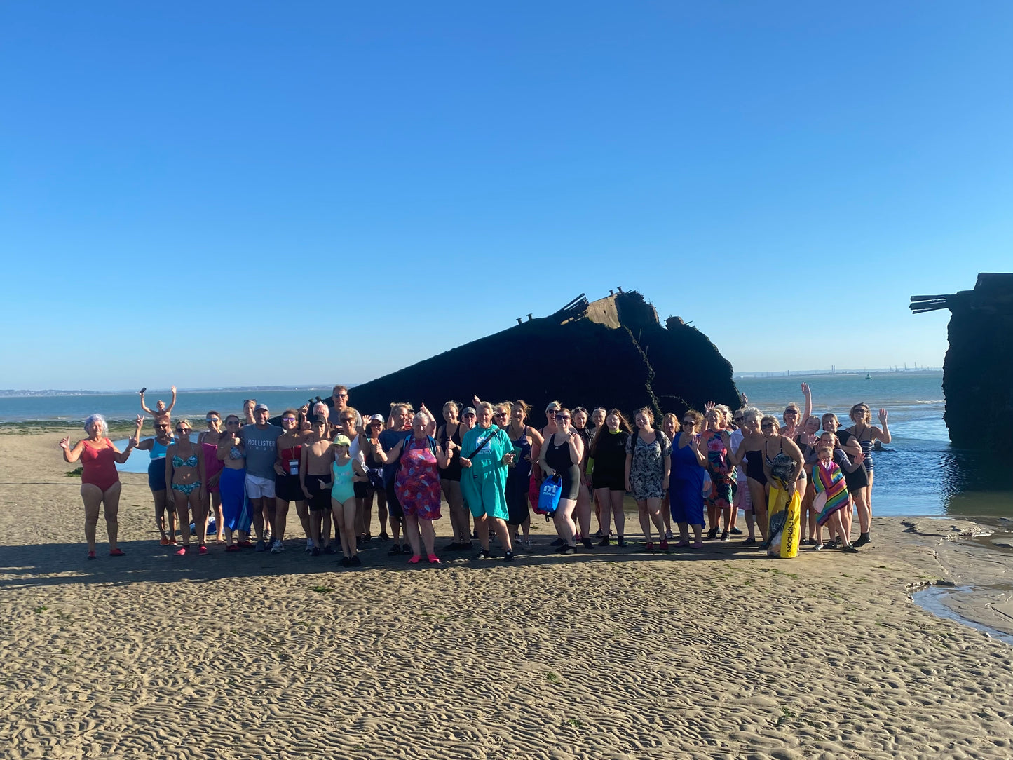 Mulberry Harbour guided walk. (3 miles, 2 hours). Please read description.